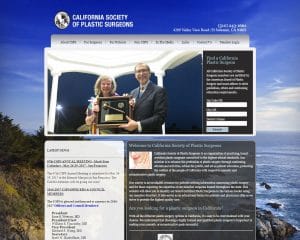 california society of plastic surgeons old website