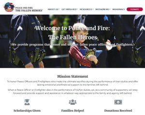 The Fallen Heroes website